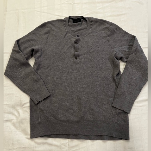 NAADAM 1/4 button up, pullover sweater - Picture 1 of 4